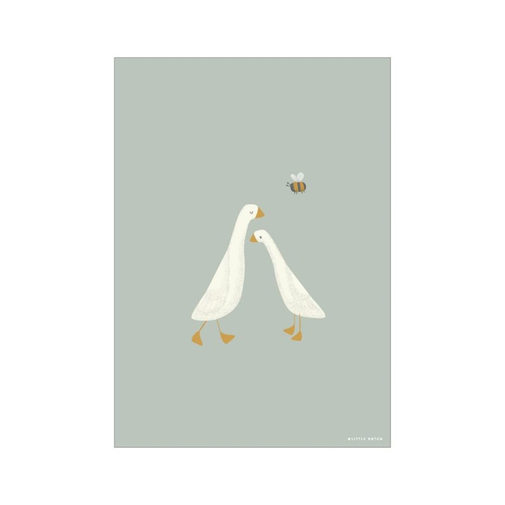 Little Dutch Poster - Little Goose (A3)