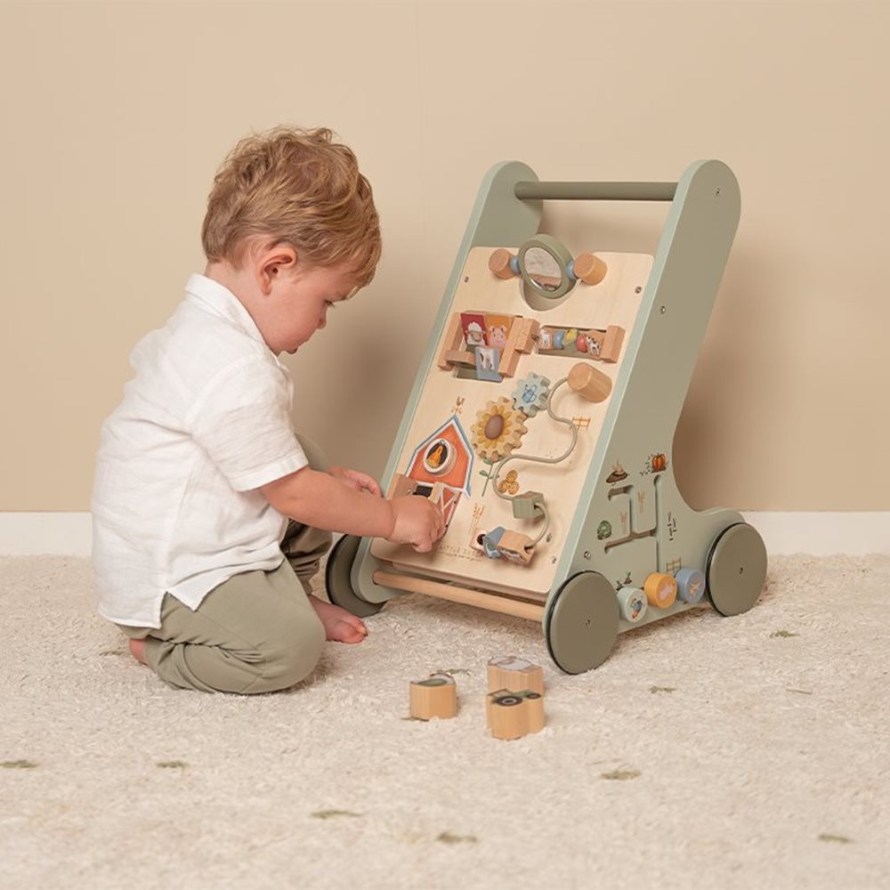 Little Dutch Multi Activity Walker- Little Farm