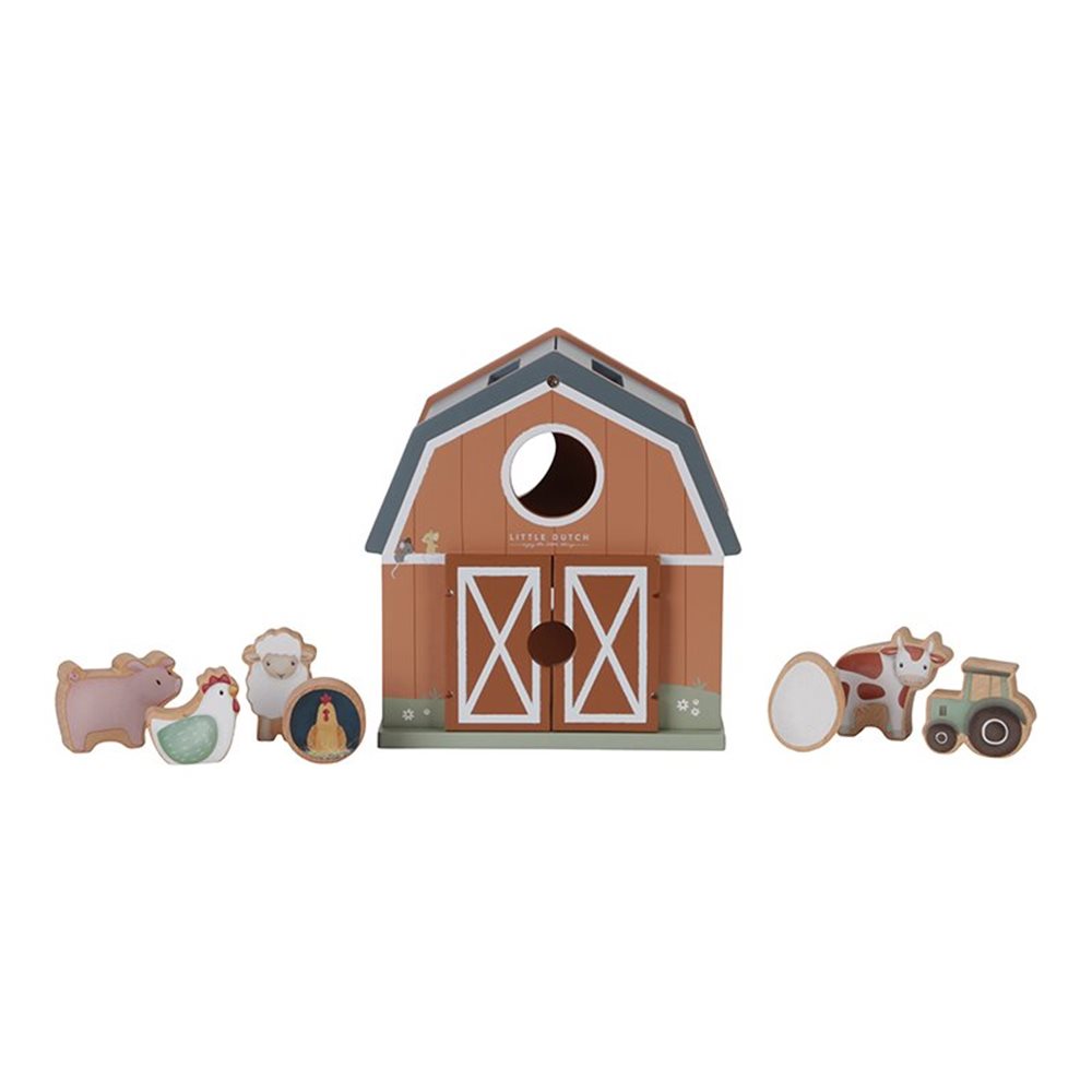 Little Dutch Shape Sorter - Little Farm