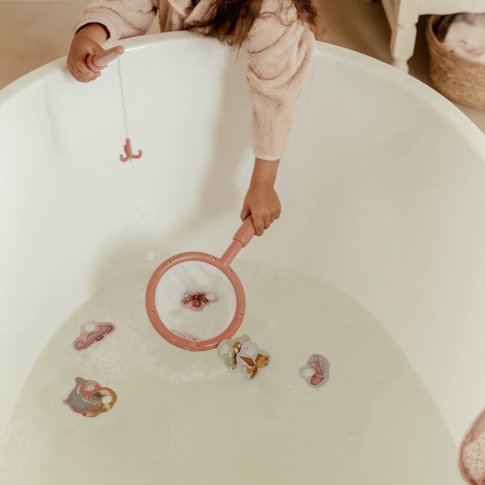 Little Dutch Bath fishing game- Pink