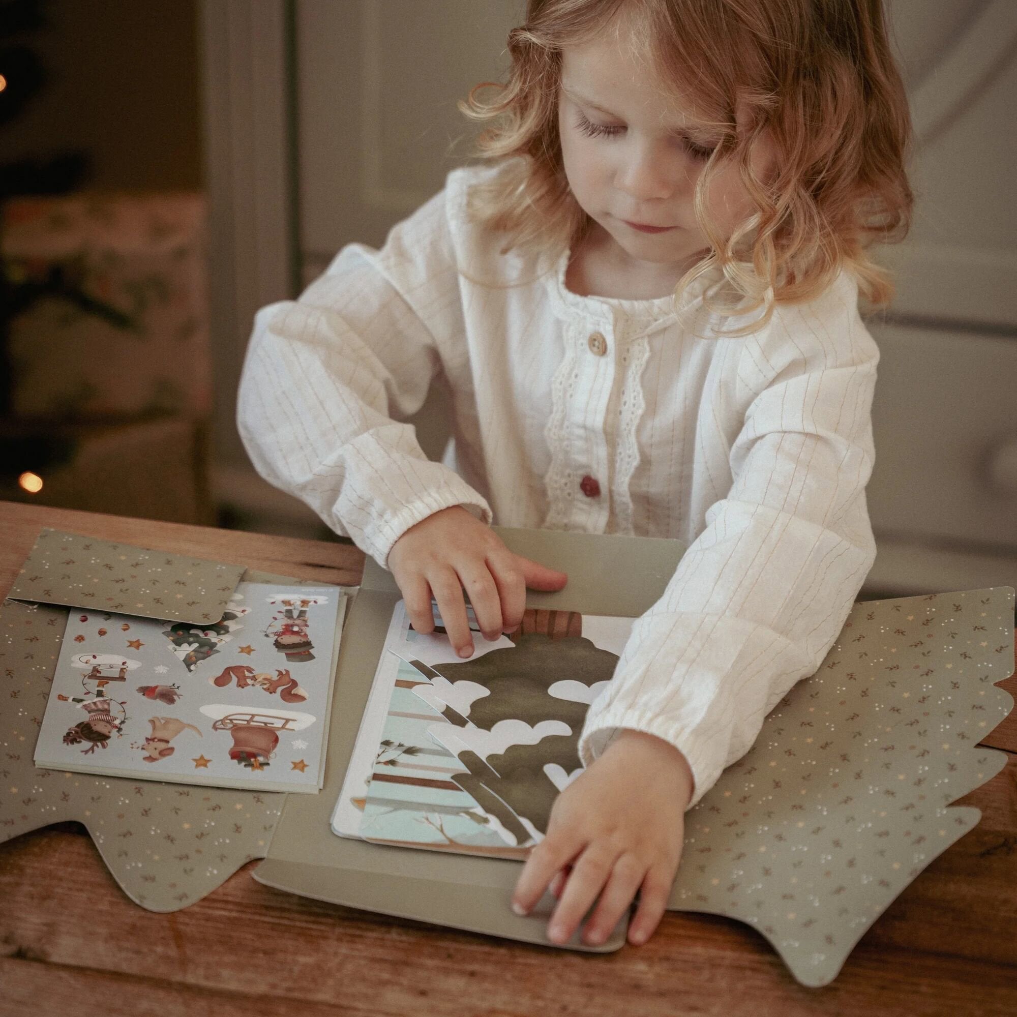 Little Dutch Christmas Sticker Story Booklet