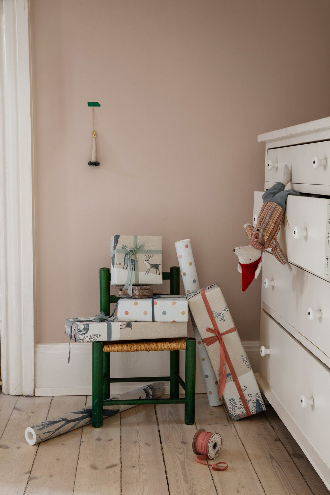 Maileg Christmas mouse, Medium - Boy