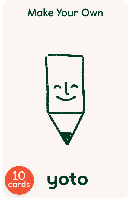 Yoto Make your own Cards - 10 pack