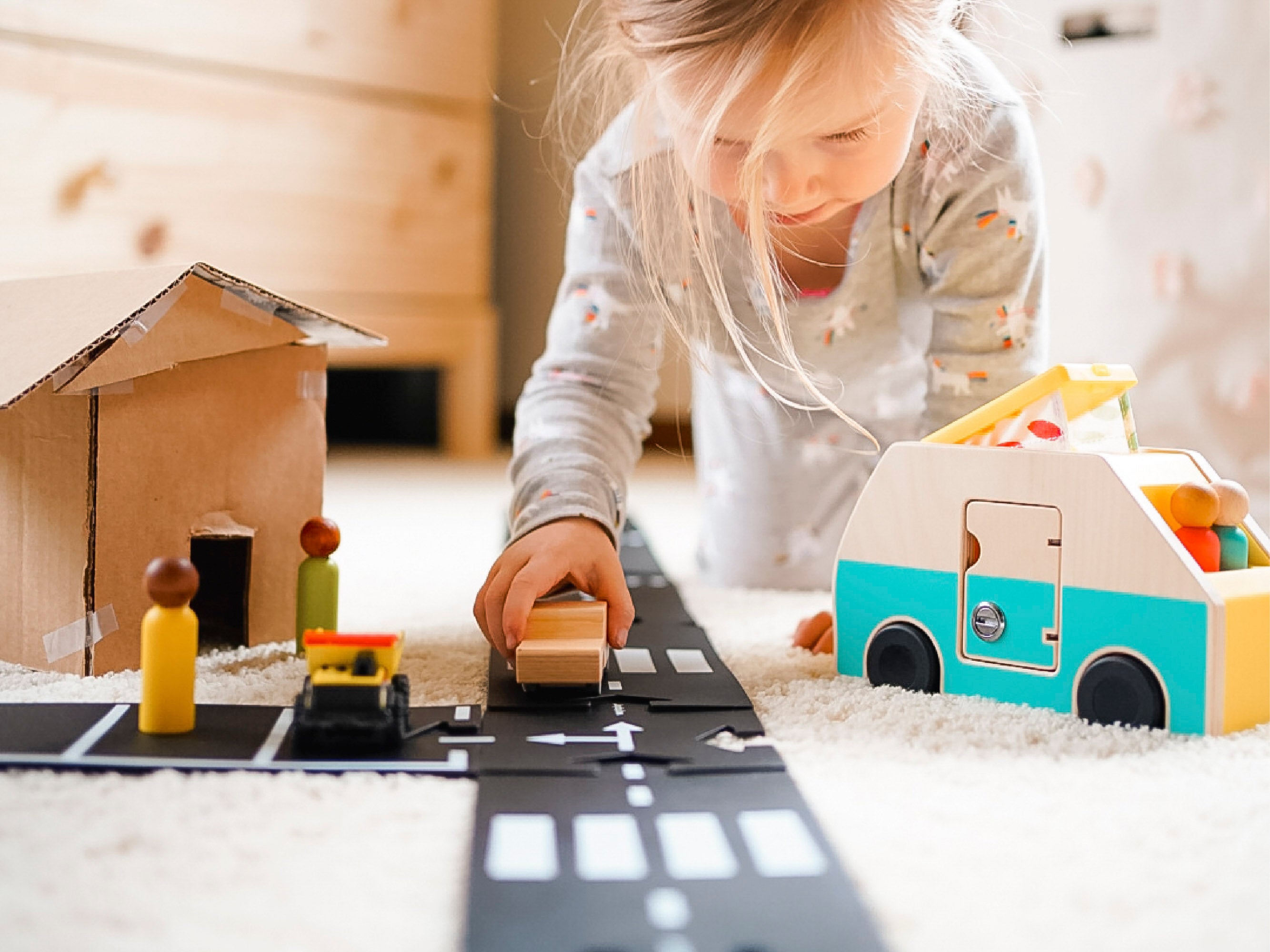 Waytoplay Back and Forth car - Woody