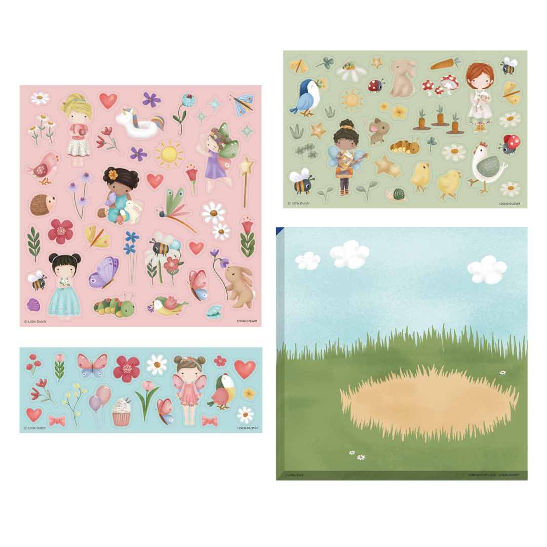 Little Dutch Stickers Set - Rosa & Friends