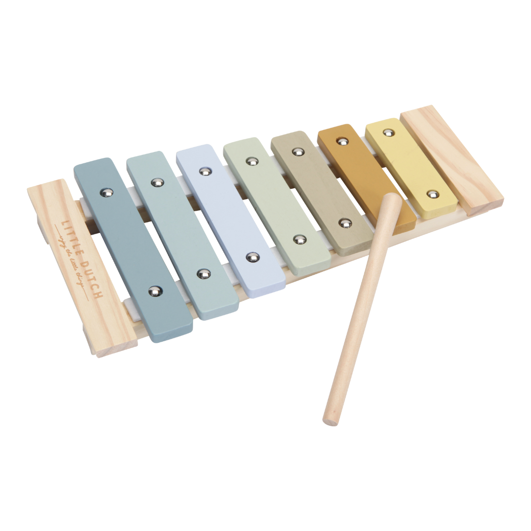 Wooden Xylophone - Blue