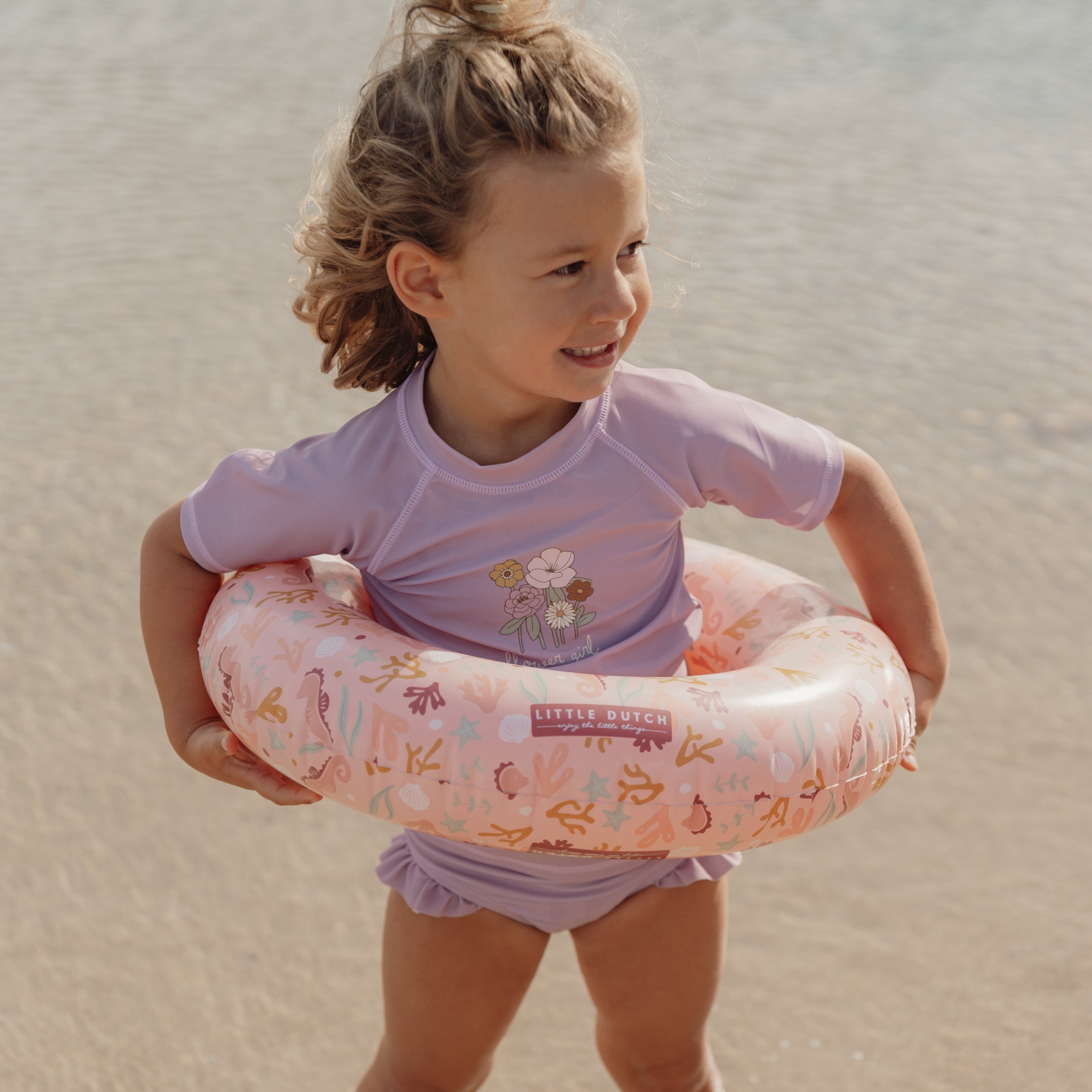 Little Dutch Swim Ring - Ocean Dreams Pink