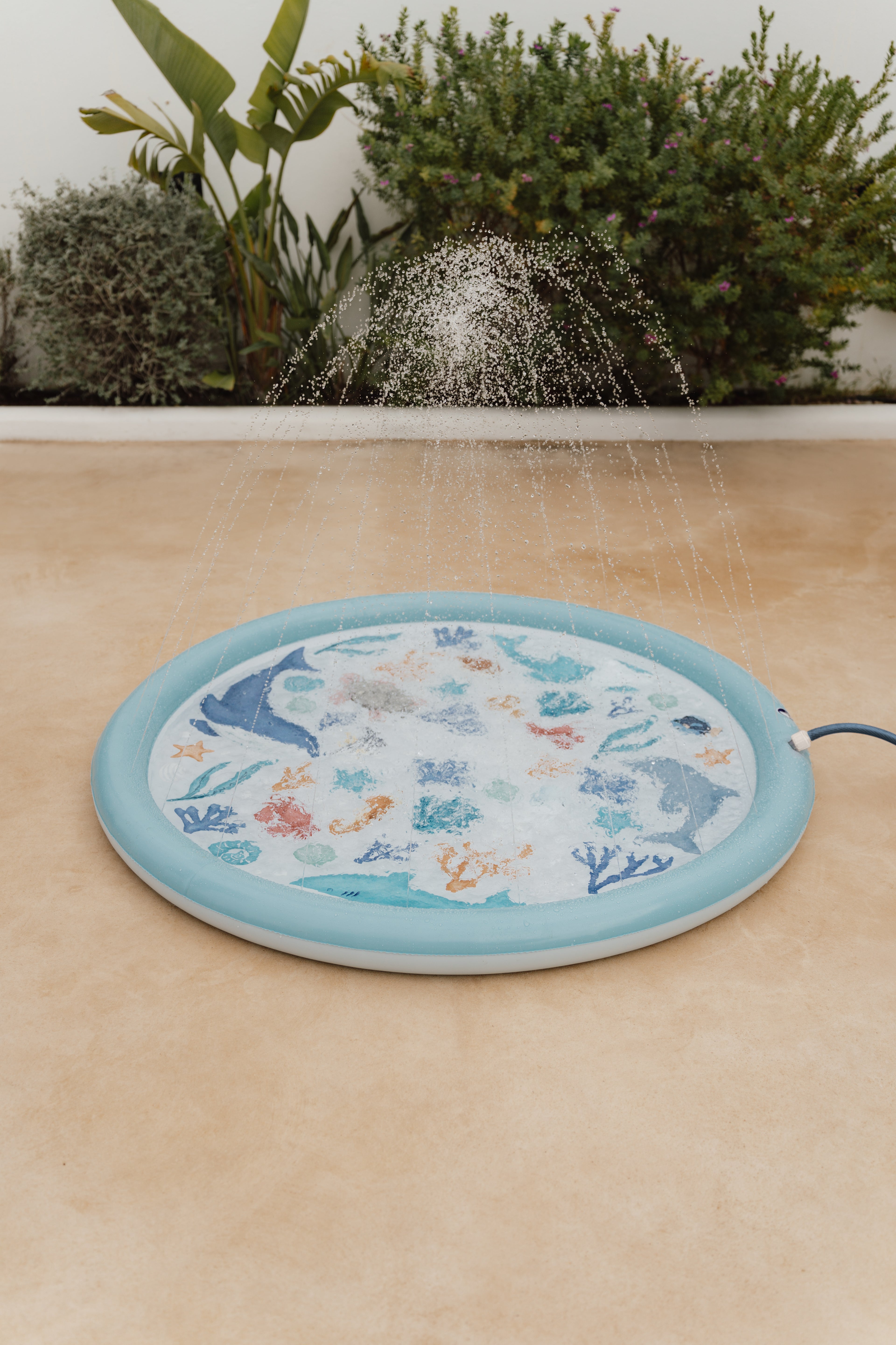 Little Dutch Sprinkler Mat -Ocean Dreams Blue