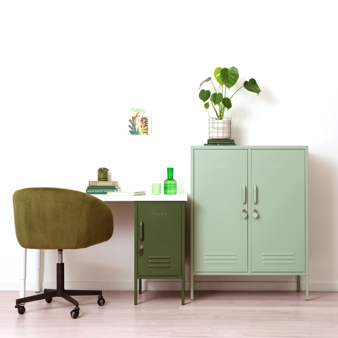 The Midi In Sage (Pre-order)