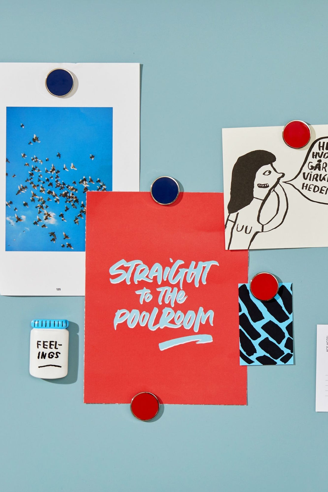 The Buttons in Navy (Pre-order)