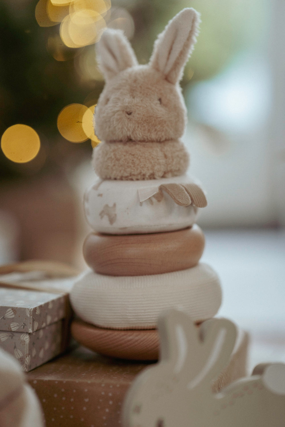 Little Dutch Soft Rocking Ring Stacker - Baby Bunny