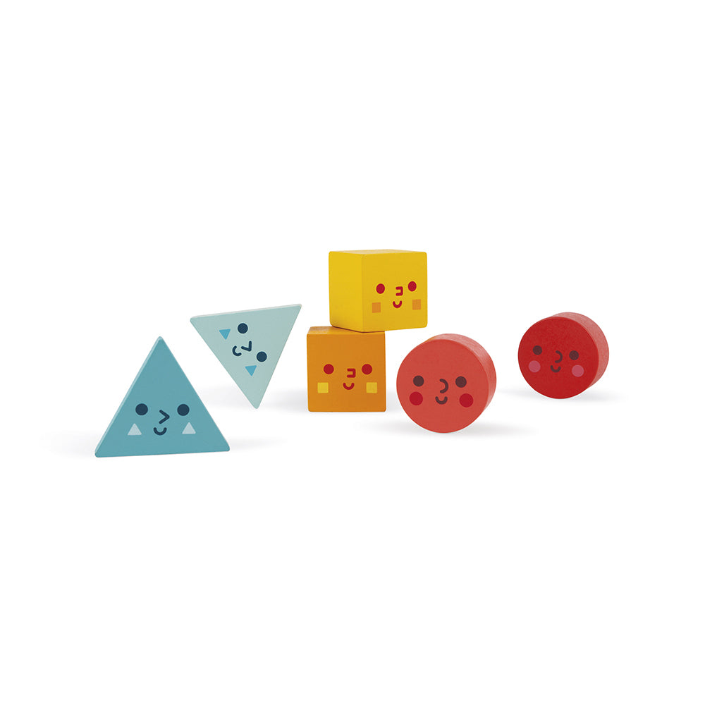 Janod Geometric Shapes Box