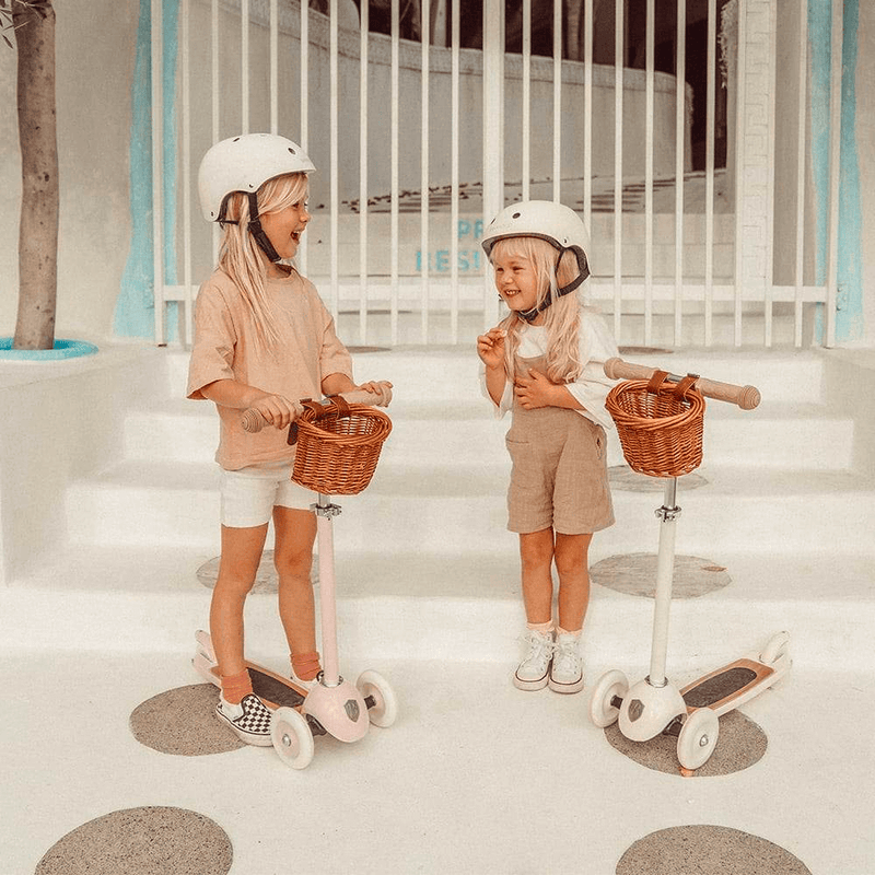 Banwood Scooter with Basket - Pink