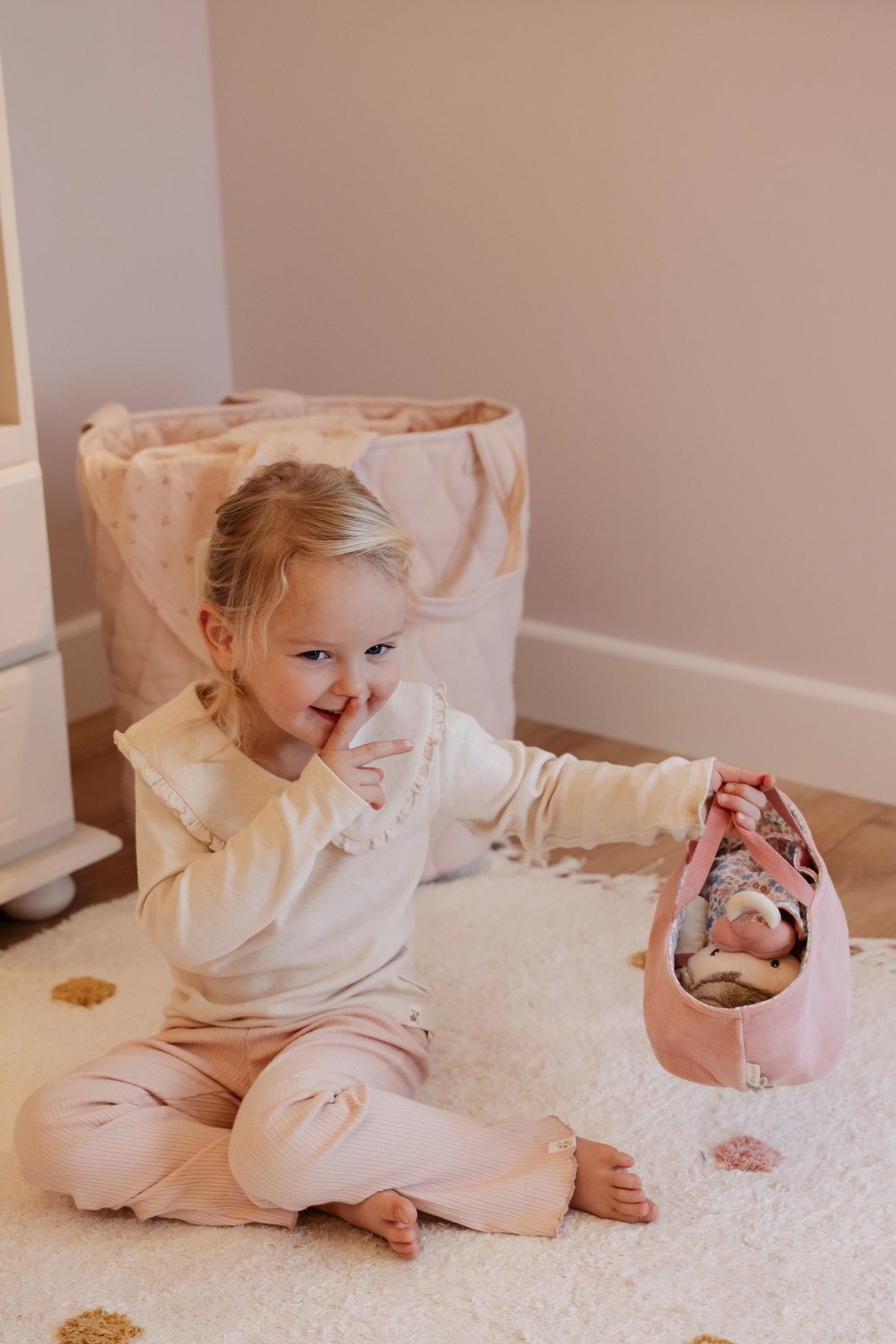 NEW Baby Doll Rosa in Basket (Pre-order)