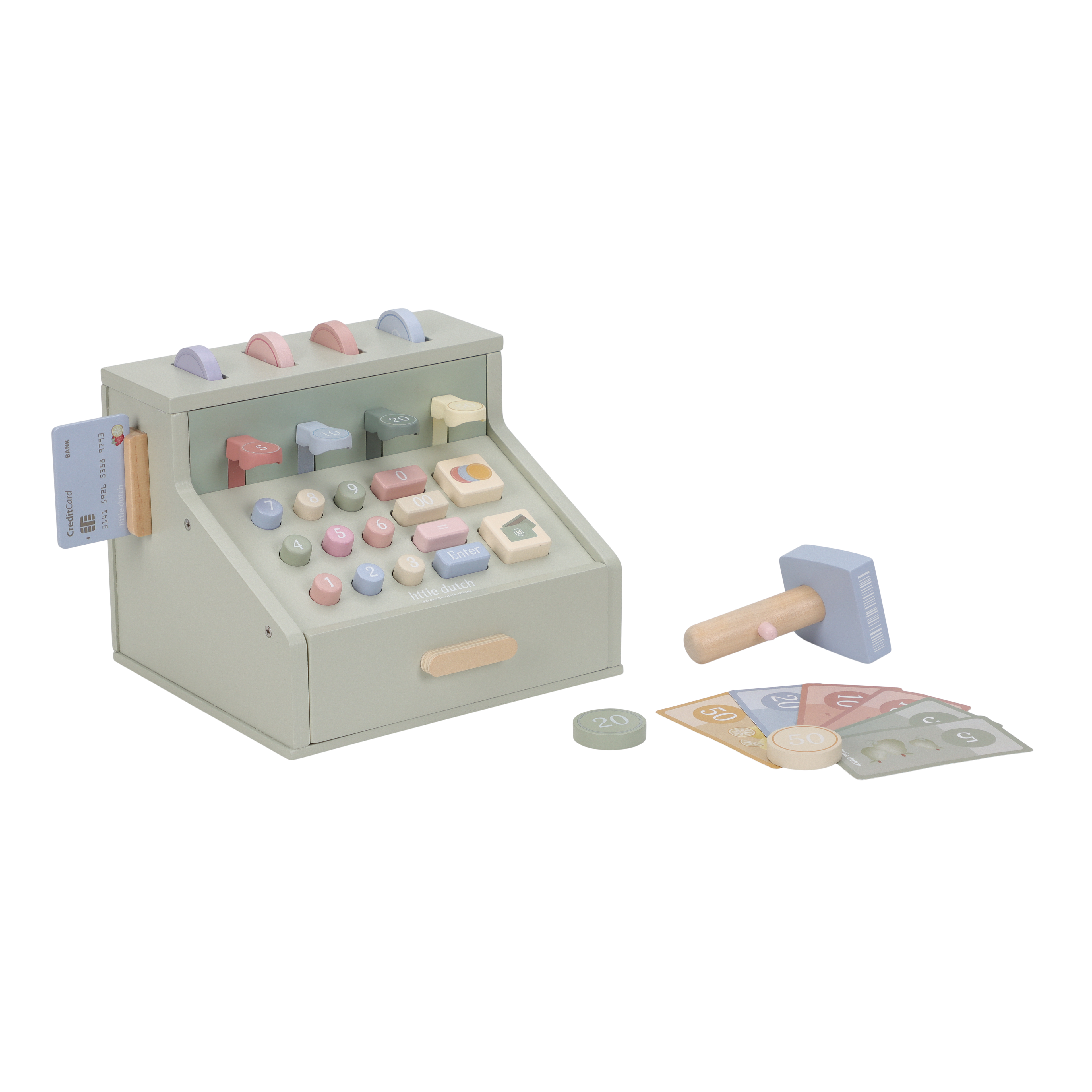 Little Dutch Wooden Cash Register
