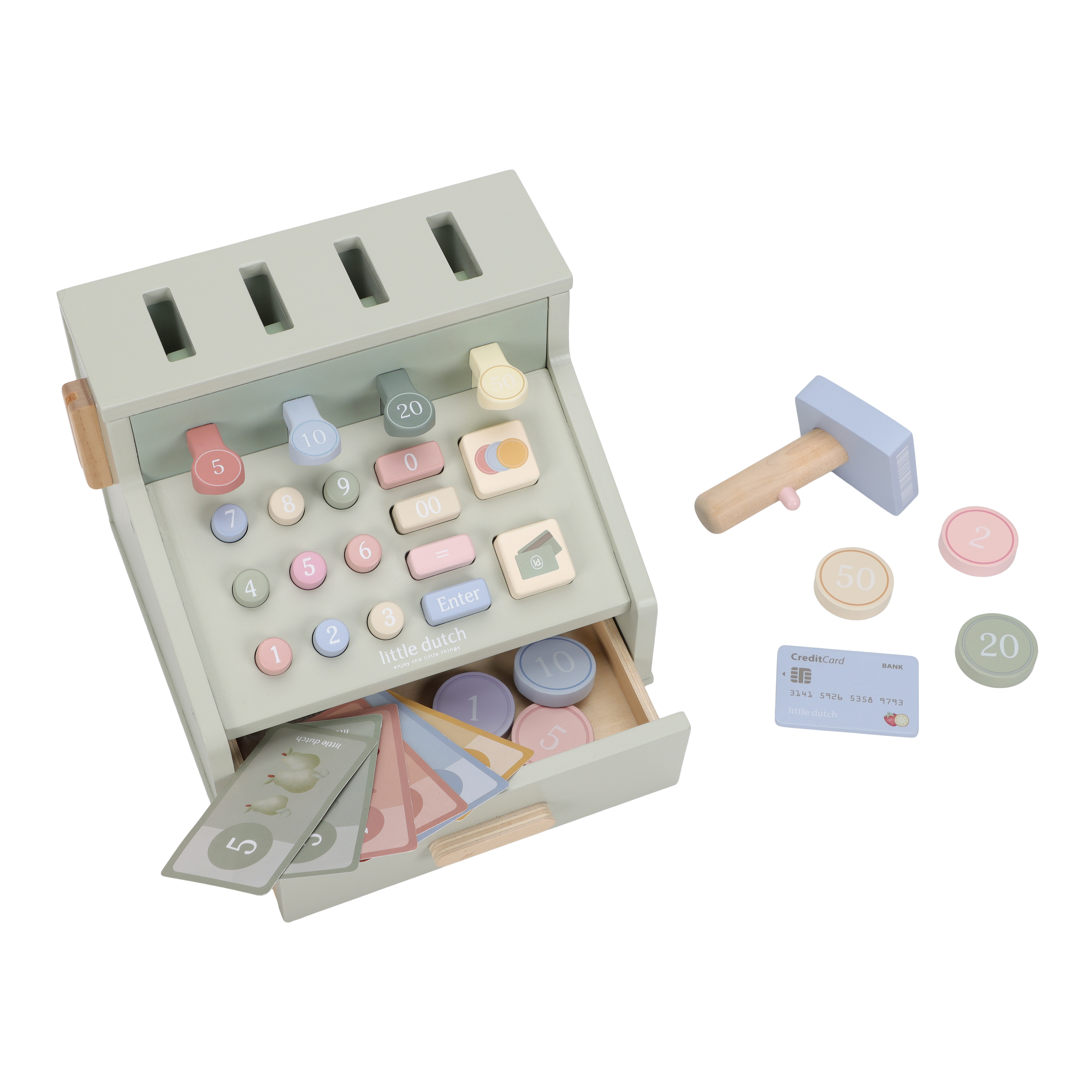 Little Dutch Wooden Cash Register