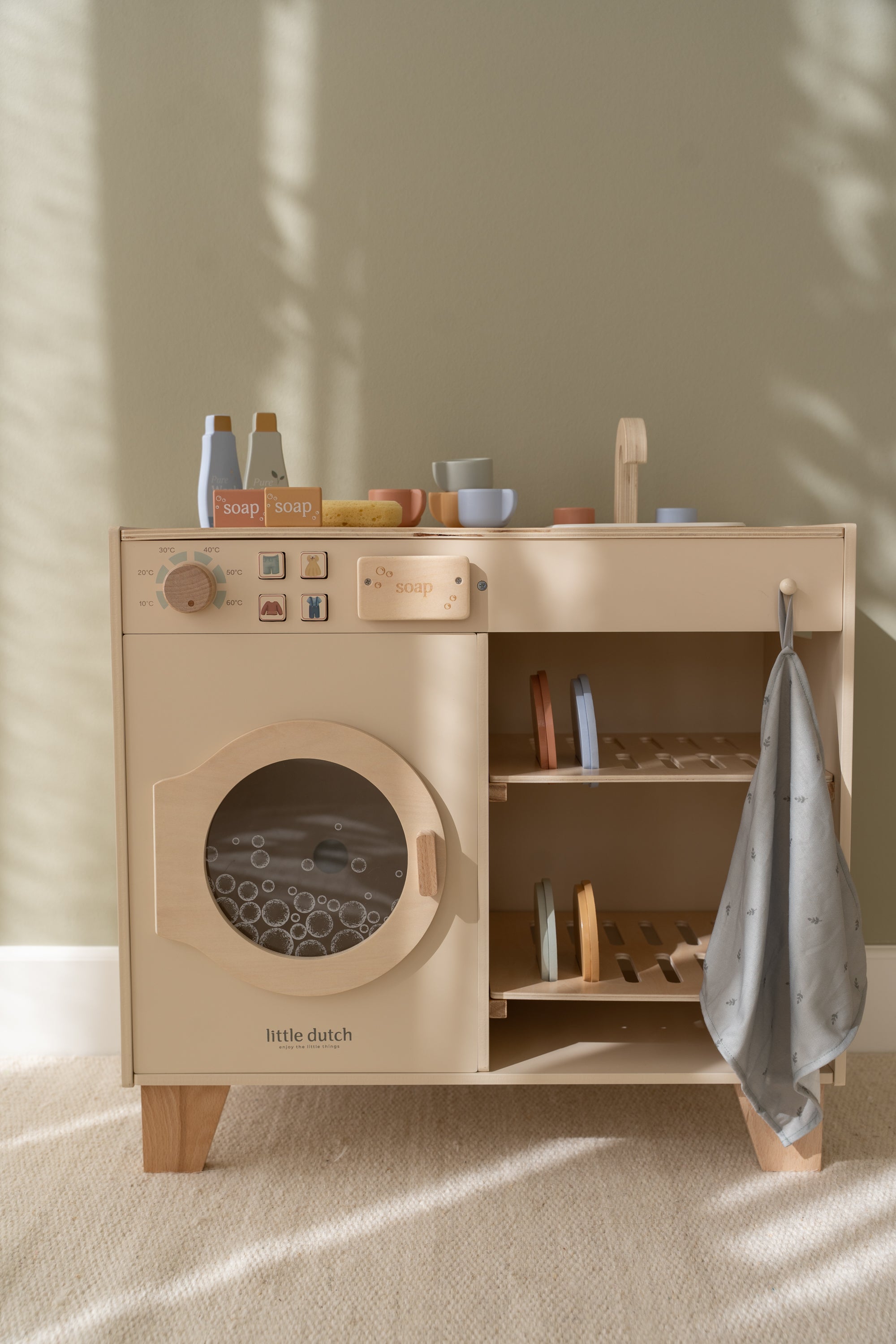 Little Dutch Wooden Washing Machine- Limited Edition