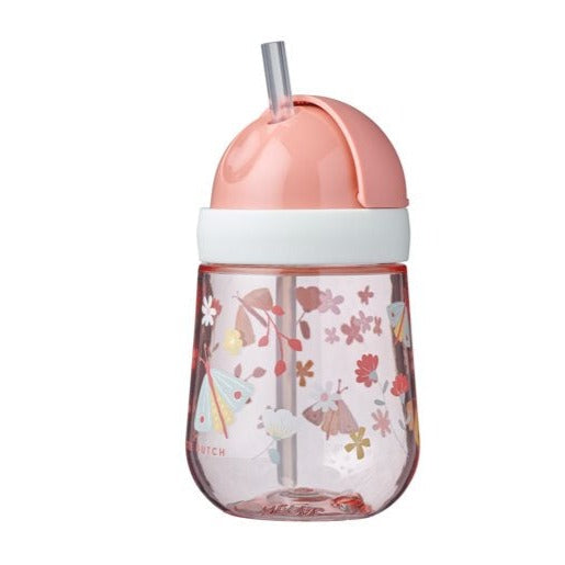 Little Dutch Straw Cup Flowers & Butterflies