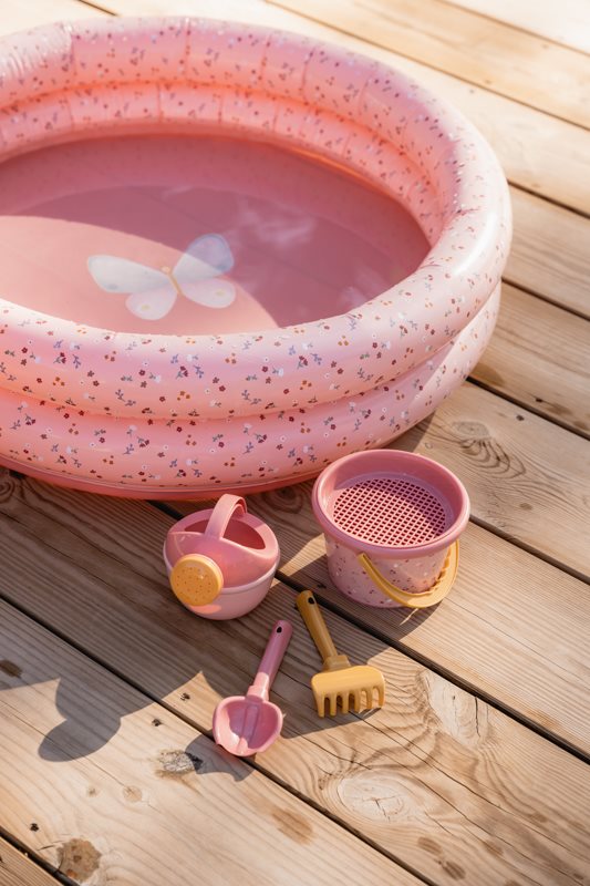 Little Dutch Pink Flowers Inflatable Pool
