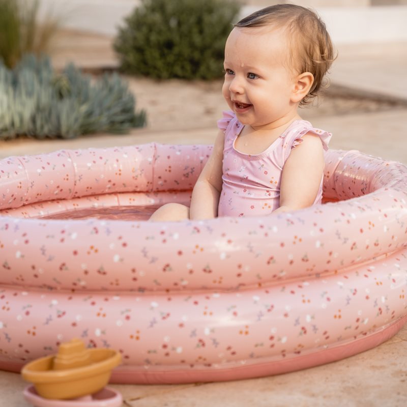 Little Dutch Pink Flowers Inflatable Pool