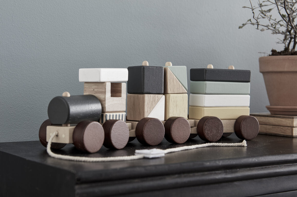 Wooden Block Train