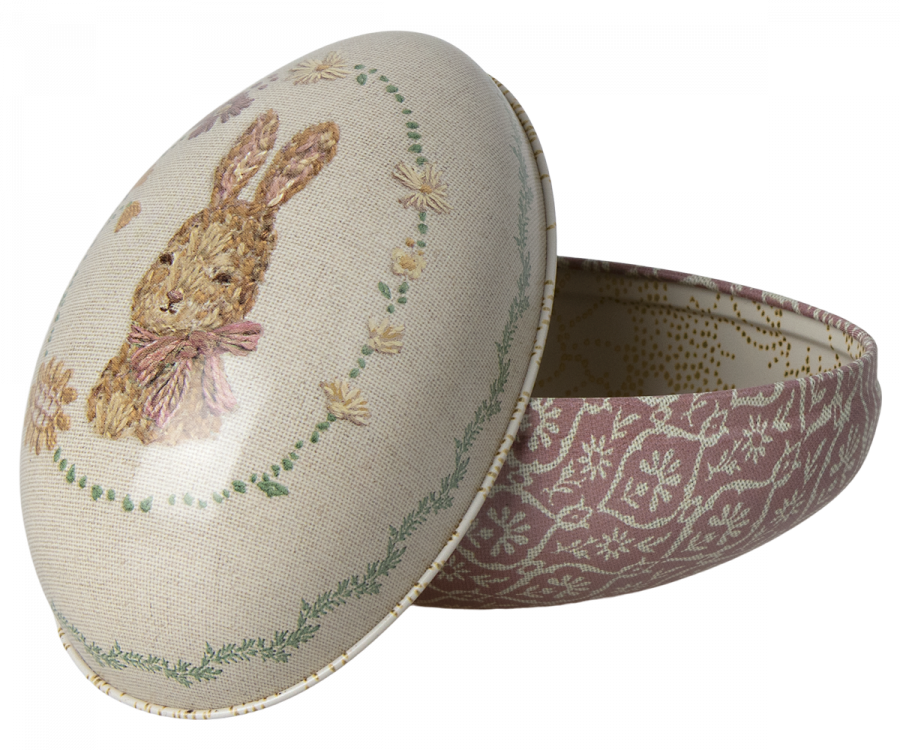 Maileg Metal Easter Egg Set of 2 - Rose