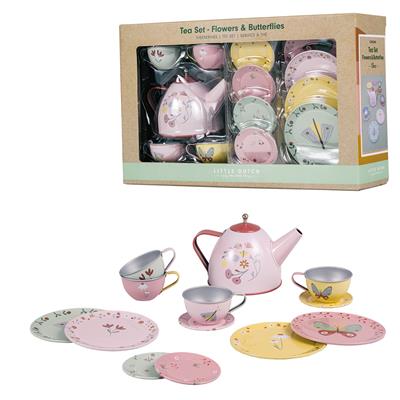Little Dutch Tea Set - Flowers and Butterflies
