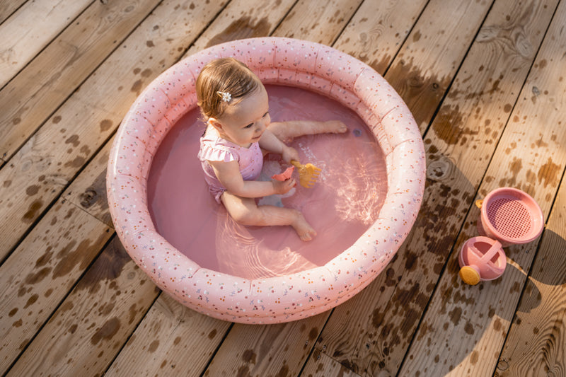 Little Dutch Pink Flowers Inflatable Pool