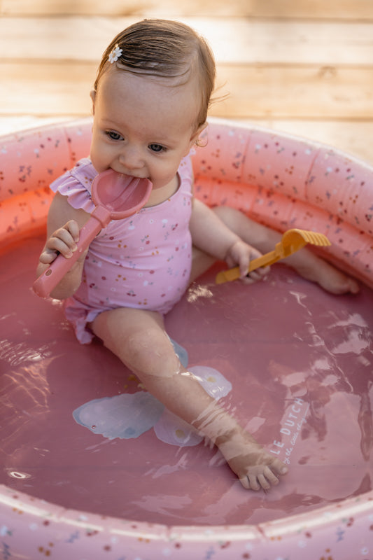 Little Dutch Pink Flowers Inflatable Pool