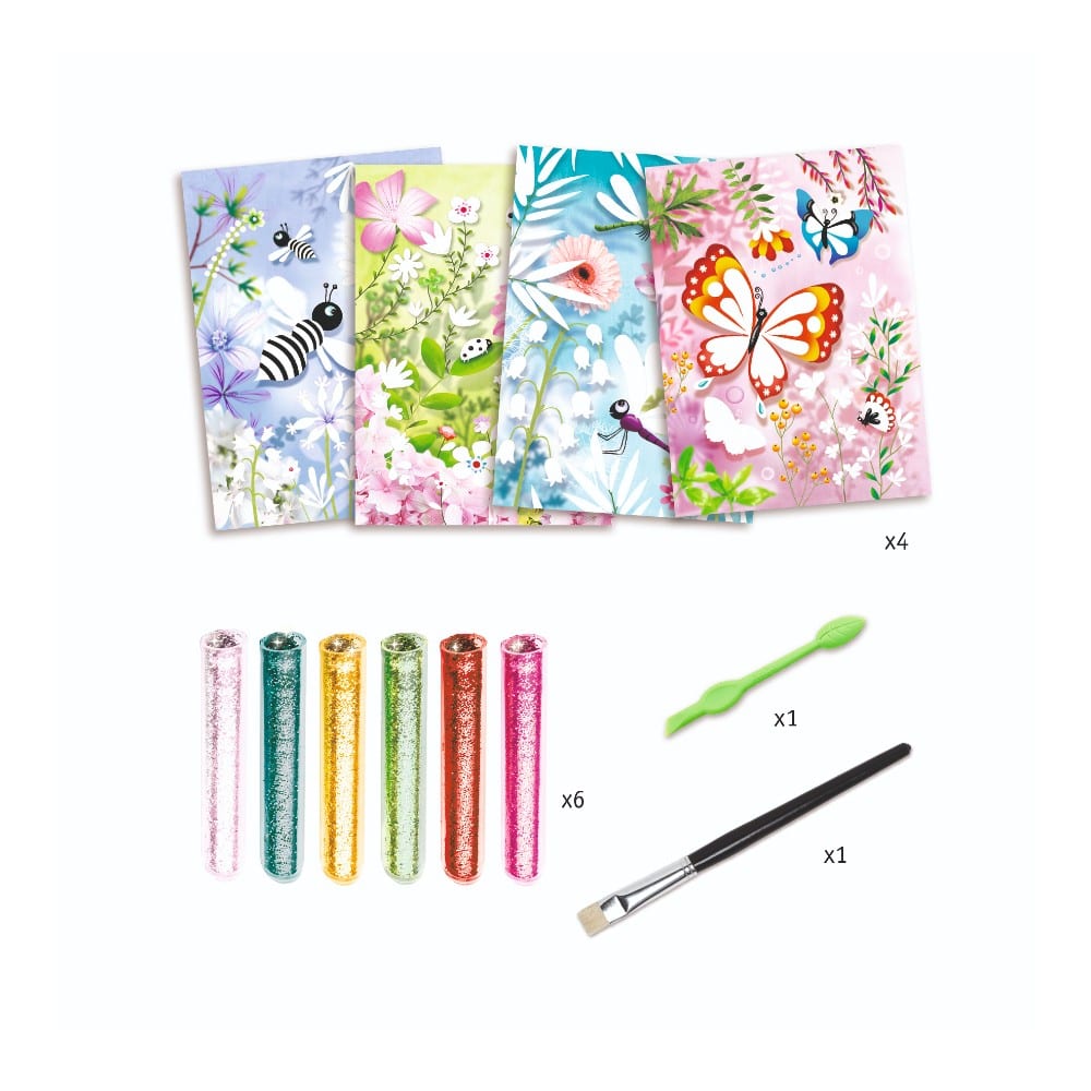 Djeco Glitter Boards - Butterflies