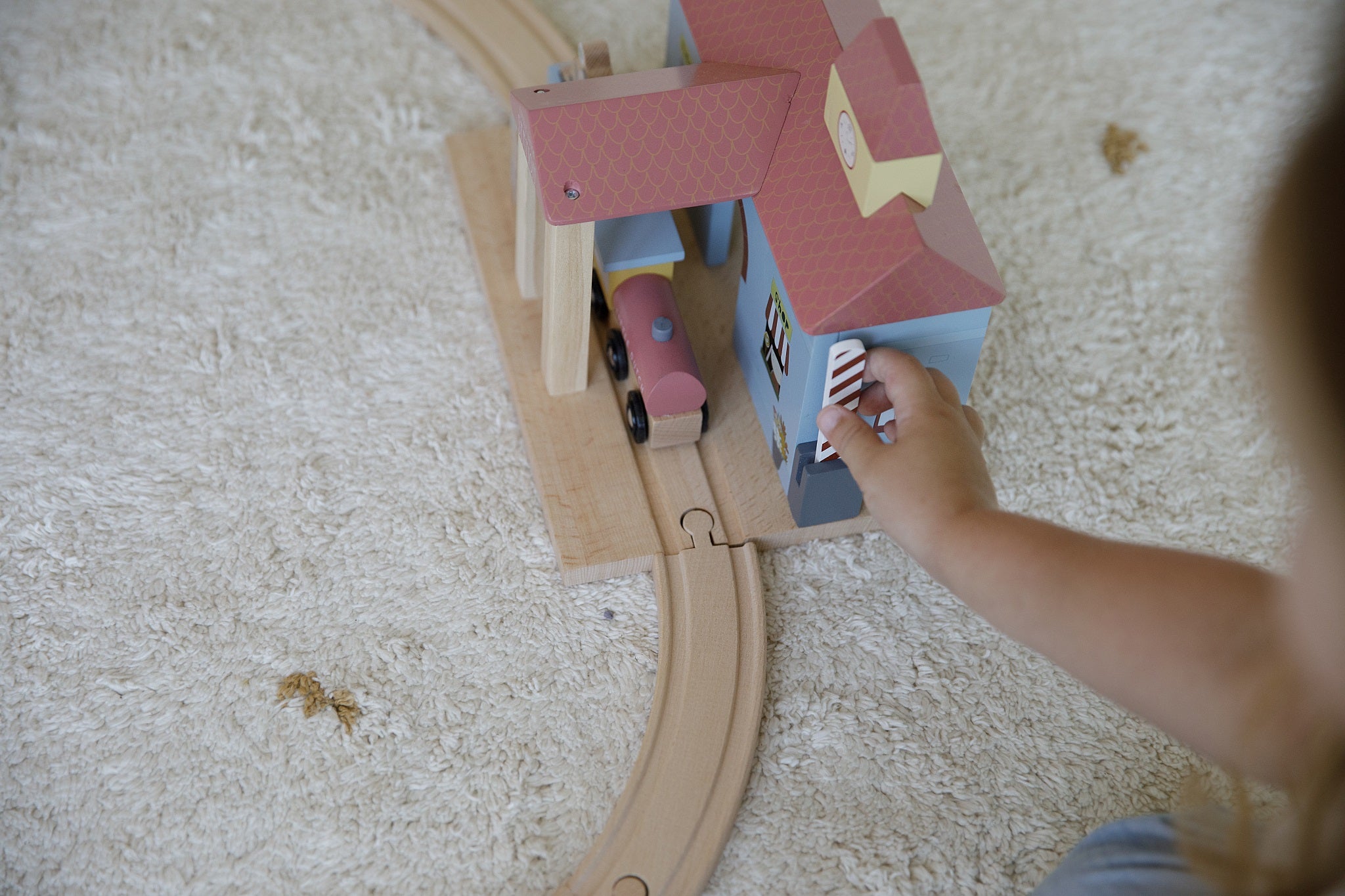 Little Dutch Station- (can be used as standalone toy or as part of the XL Railway set)