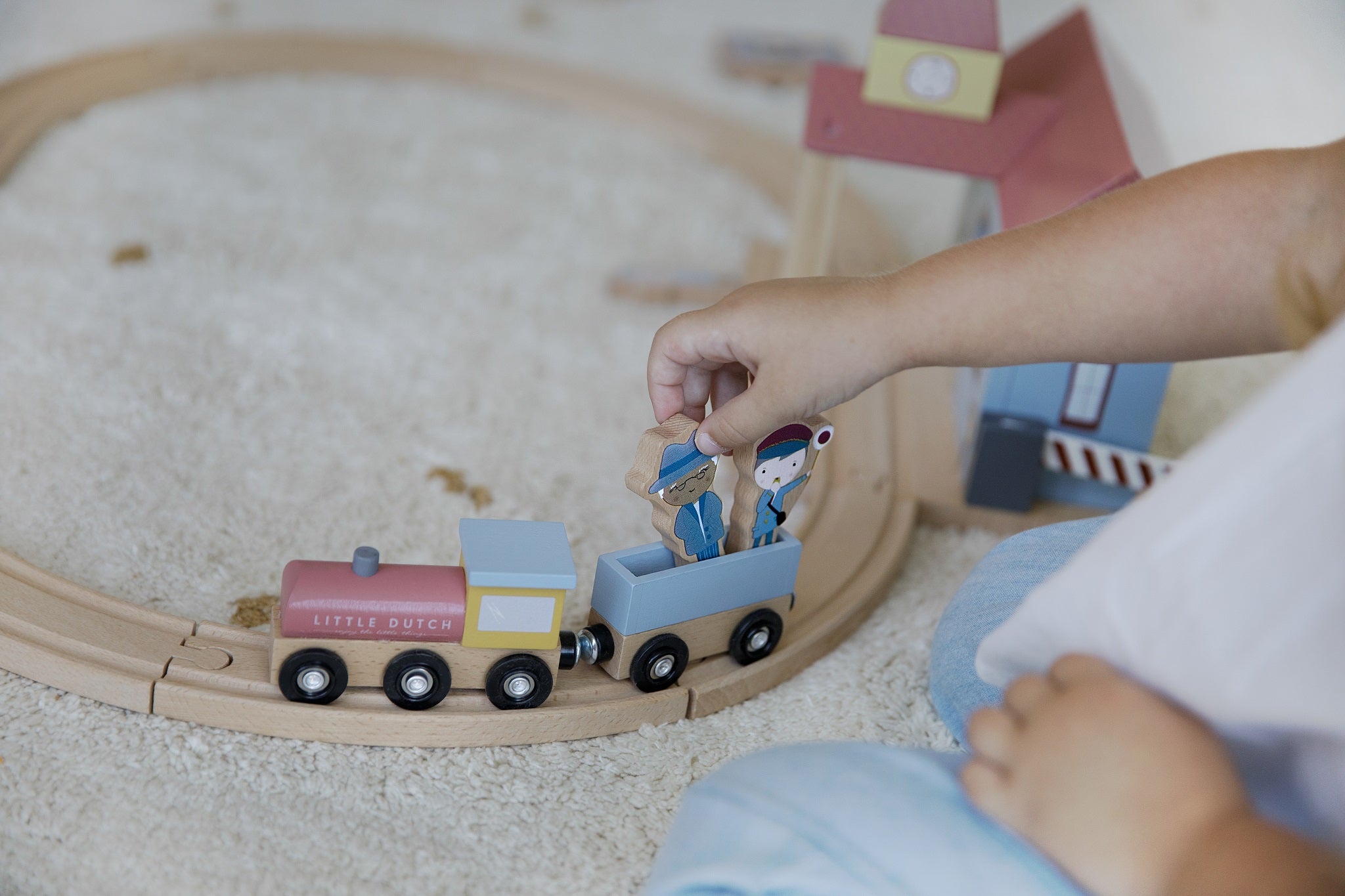 Little Dutch Station- (can be used as standalone toy or as part of the XL Railway set)