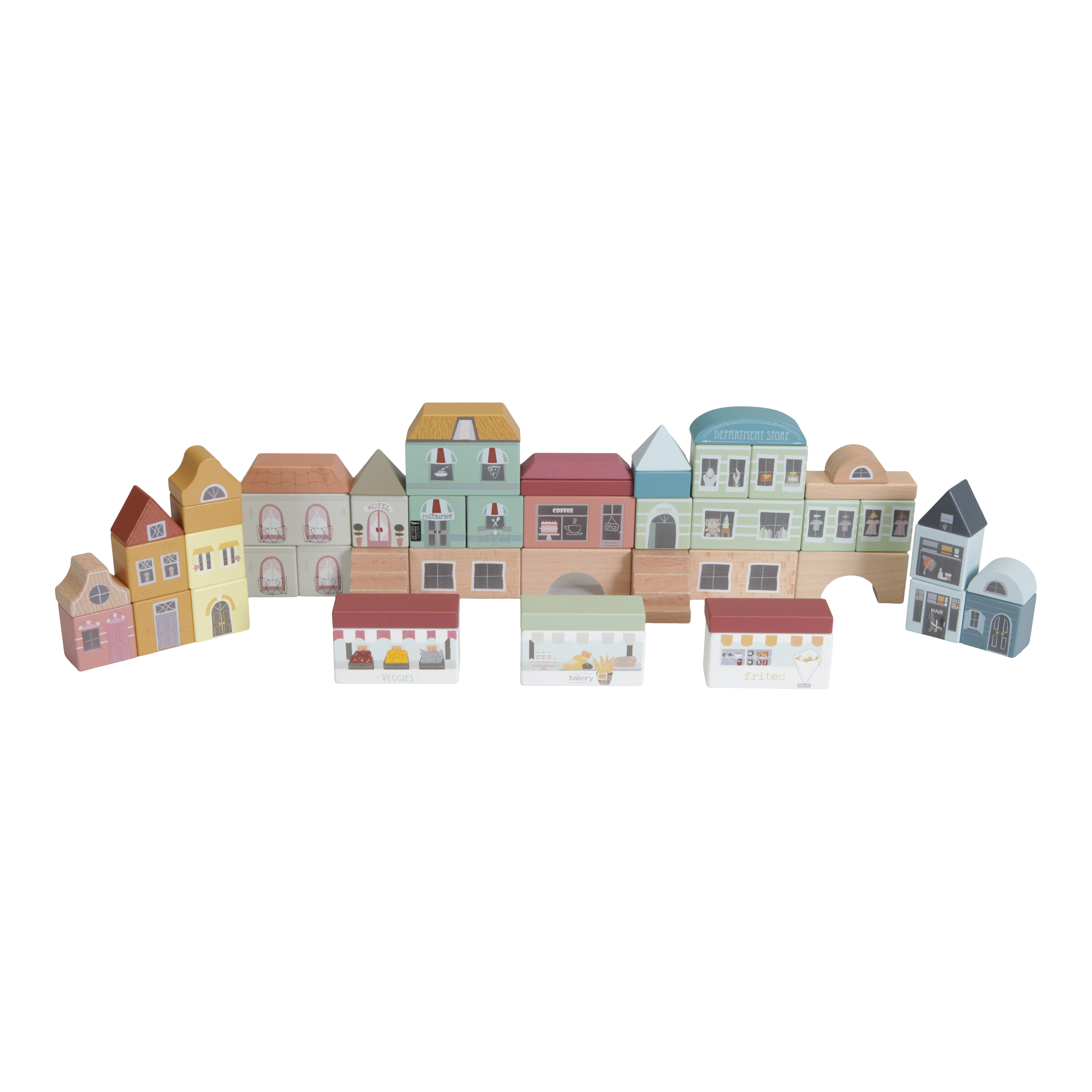 Little Dutch City Building Blocks