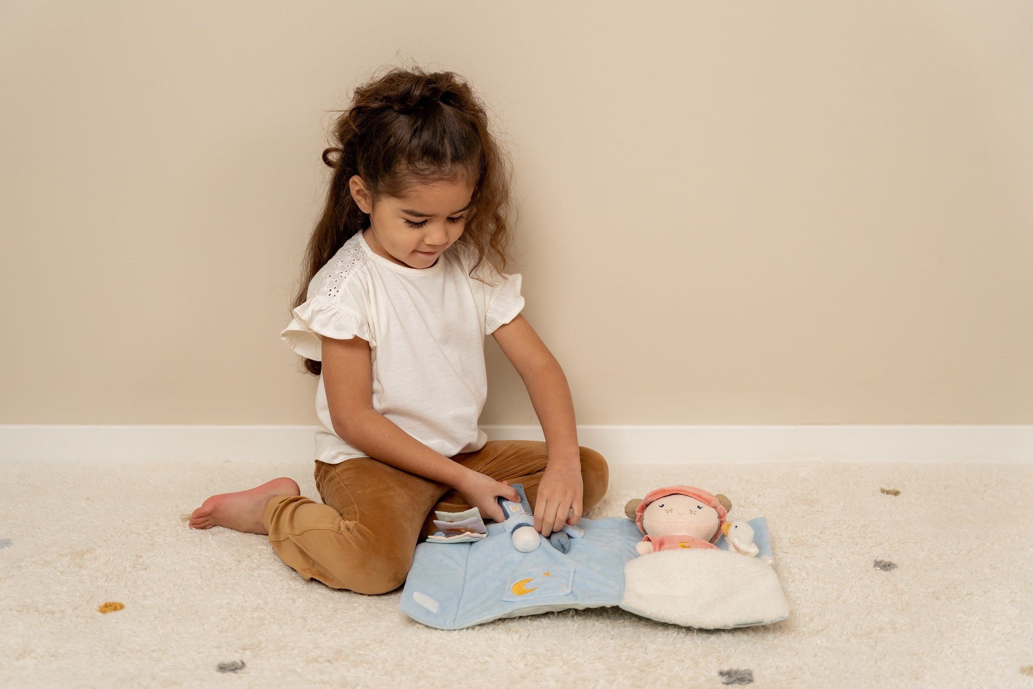 Little Dutch Rosa Doll Sleepover Playset