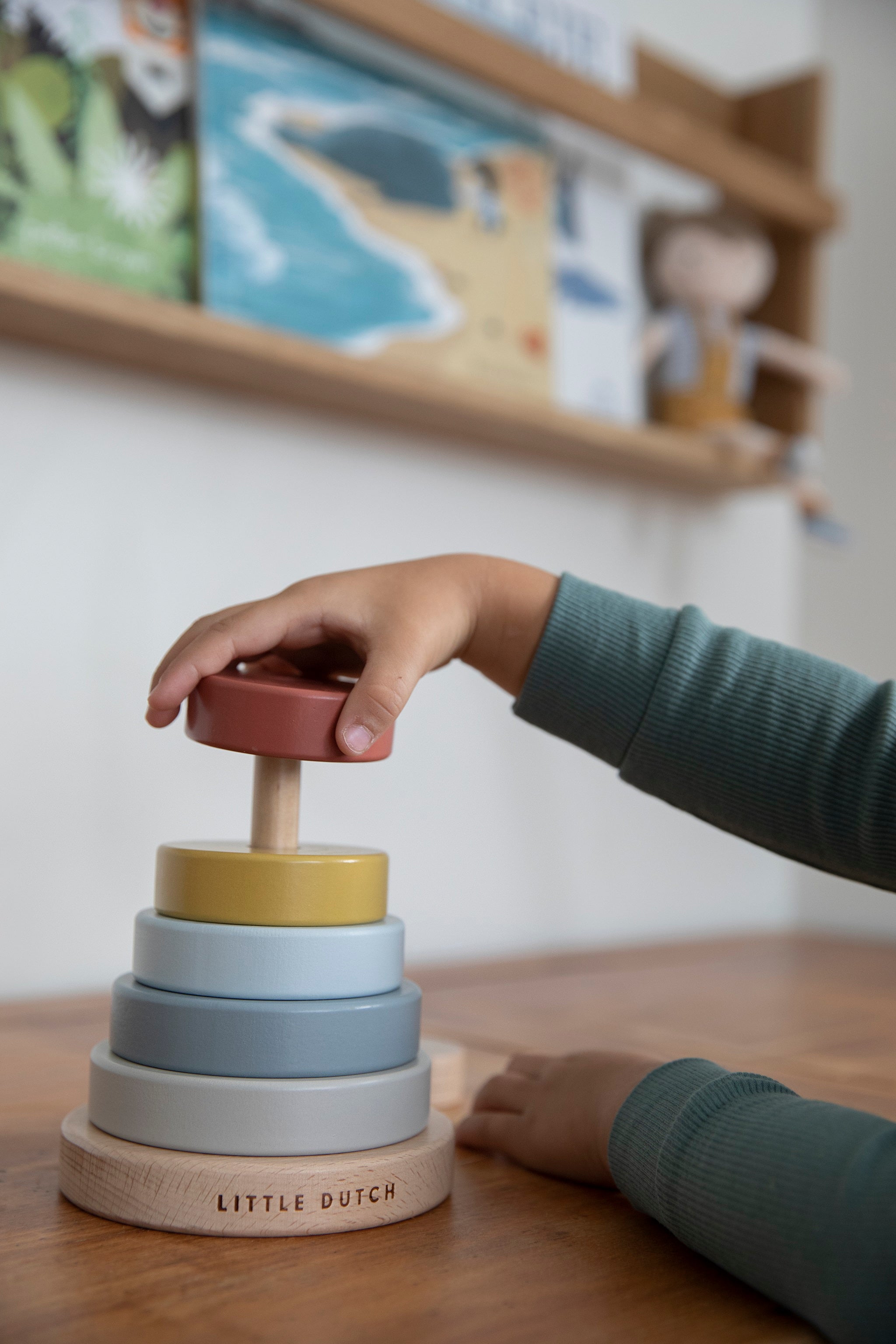 Little Dutch STACKING RINGS - Natural