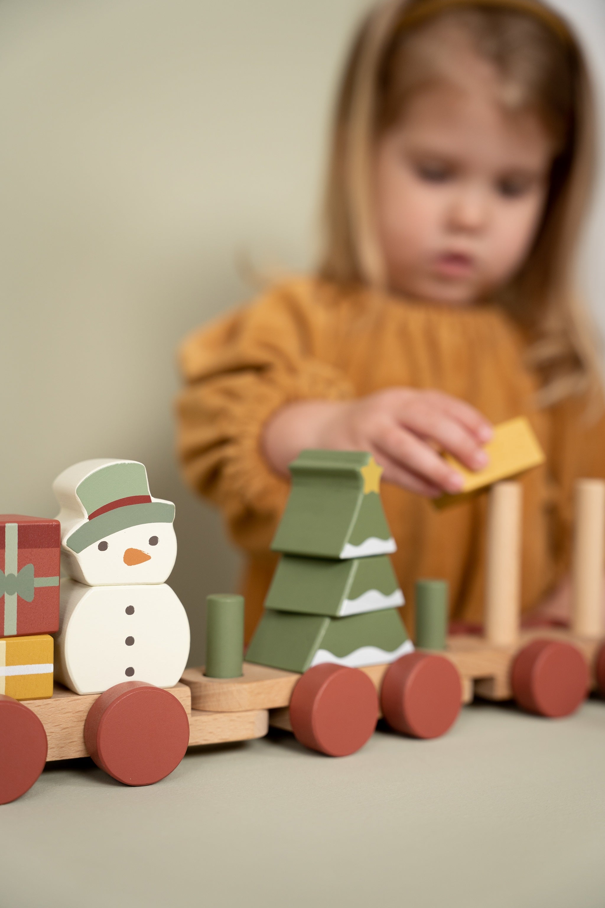 Little Dutch Christmas Stacking Train