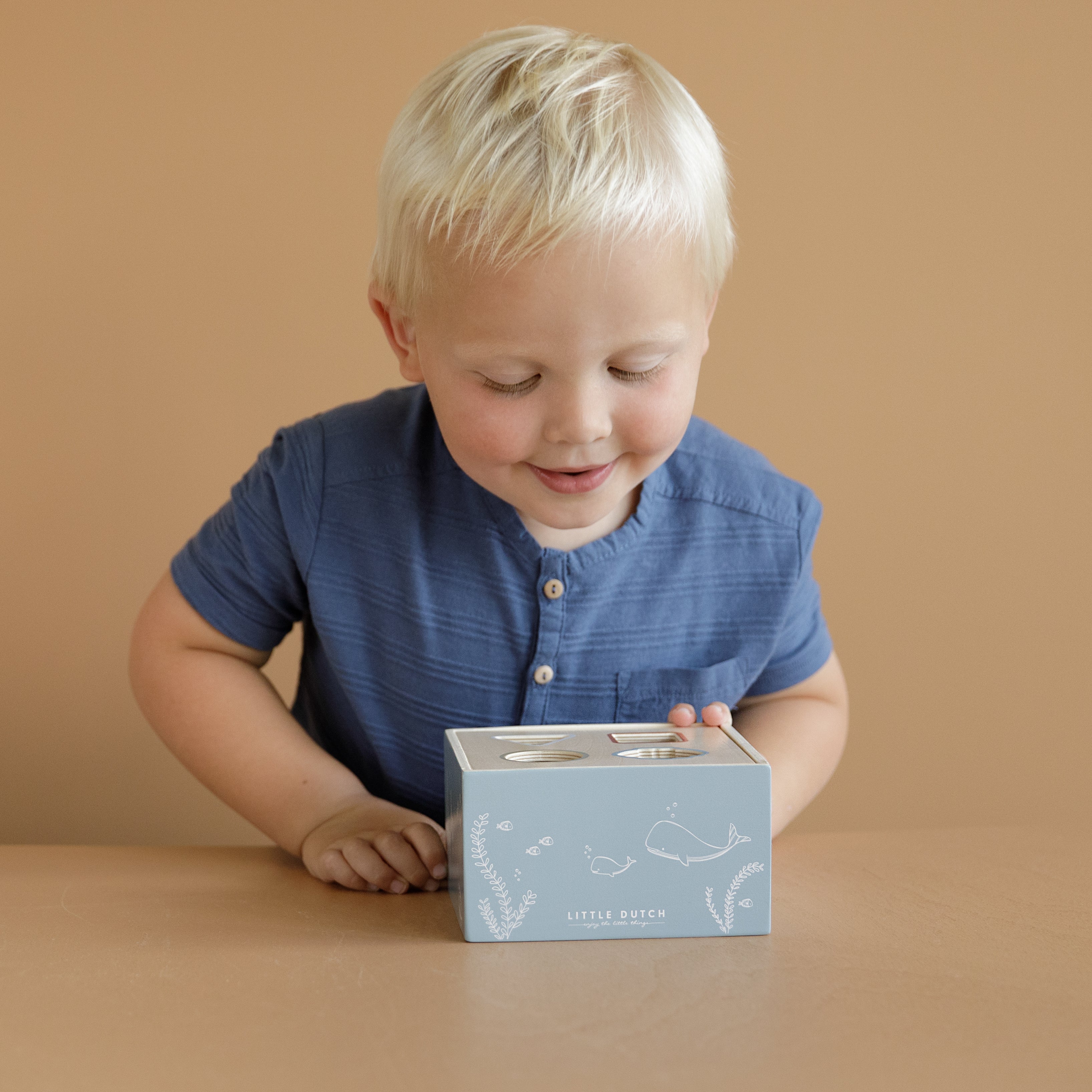 Wooden Shape Sorter - Ocean