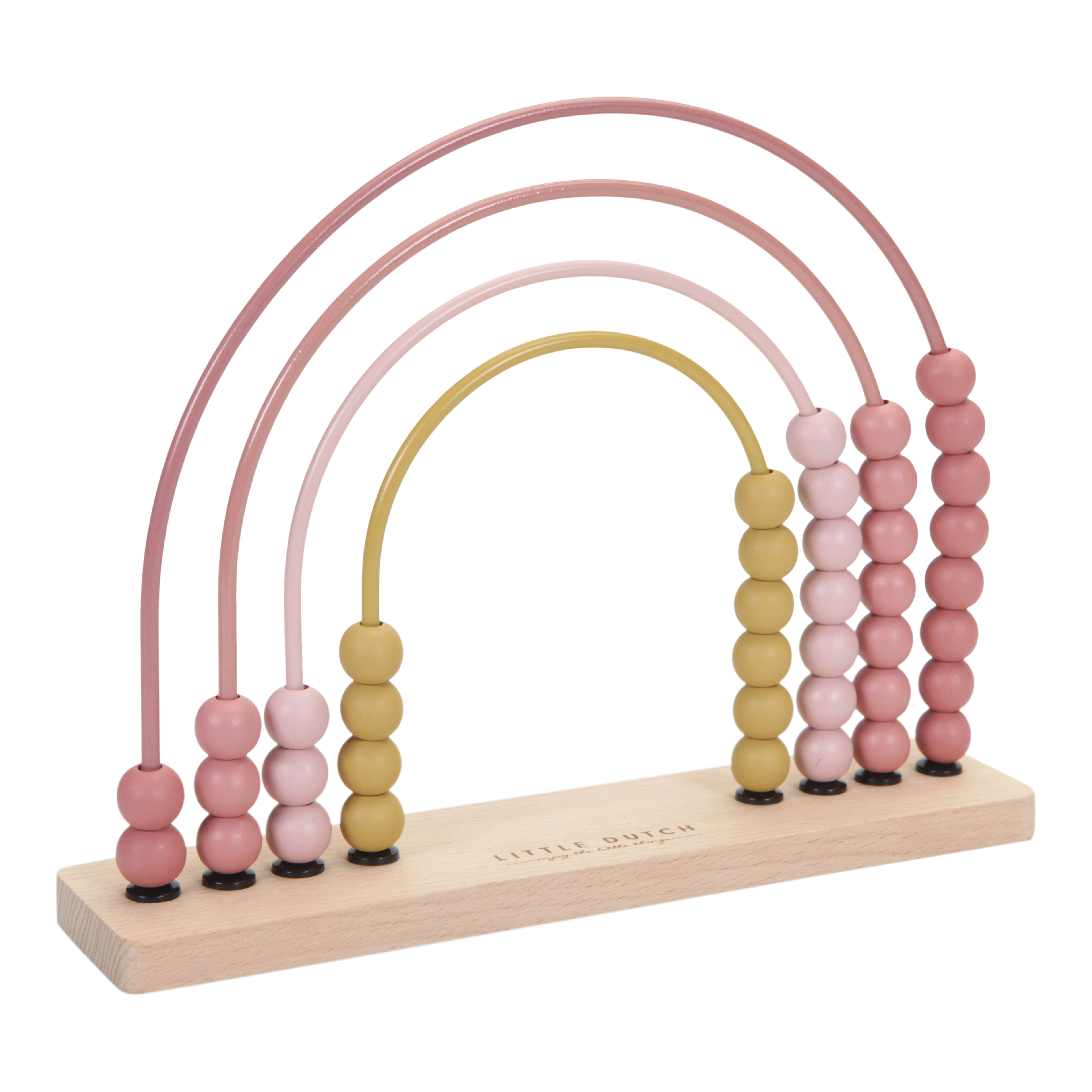 Rainbow Abacus - Pink