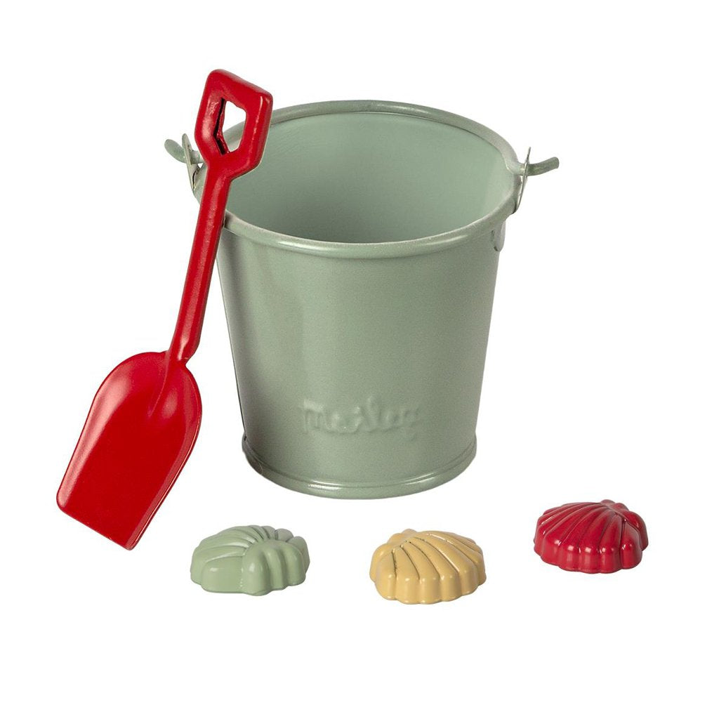 Maileg Beach Set- Shovel, Bucket and Shells
