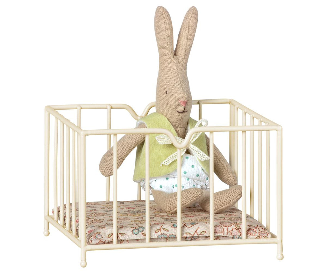Maileg Playpen, Micro - Offwhite
