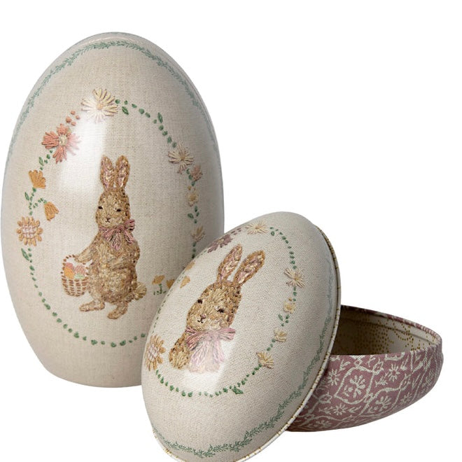 Maileg Metal Easter Egg Set of 2 - Rose