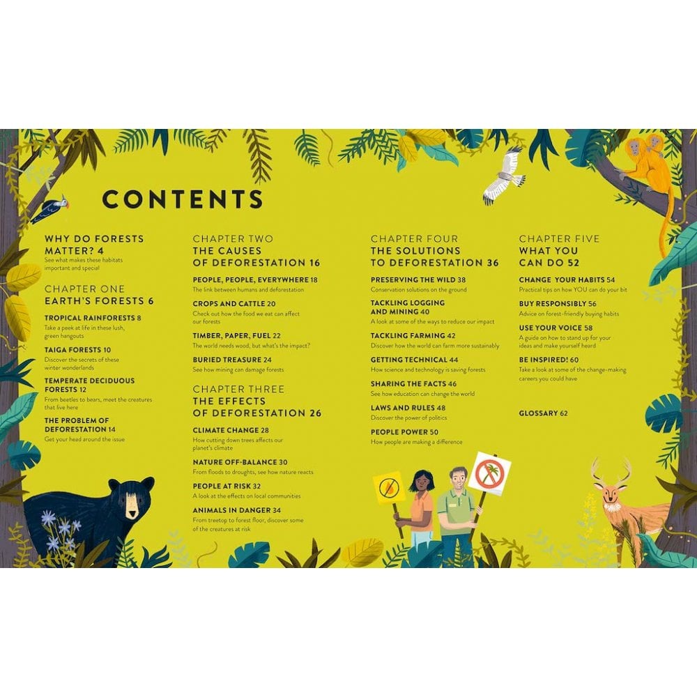 Lets Save our Planet: Forests (6-10y)