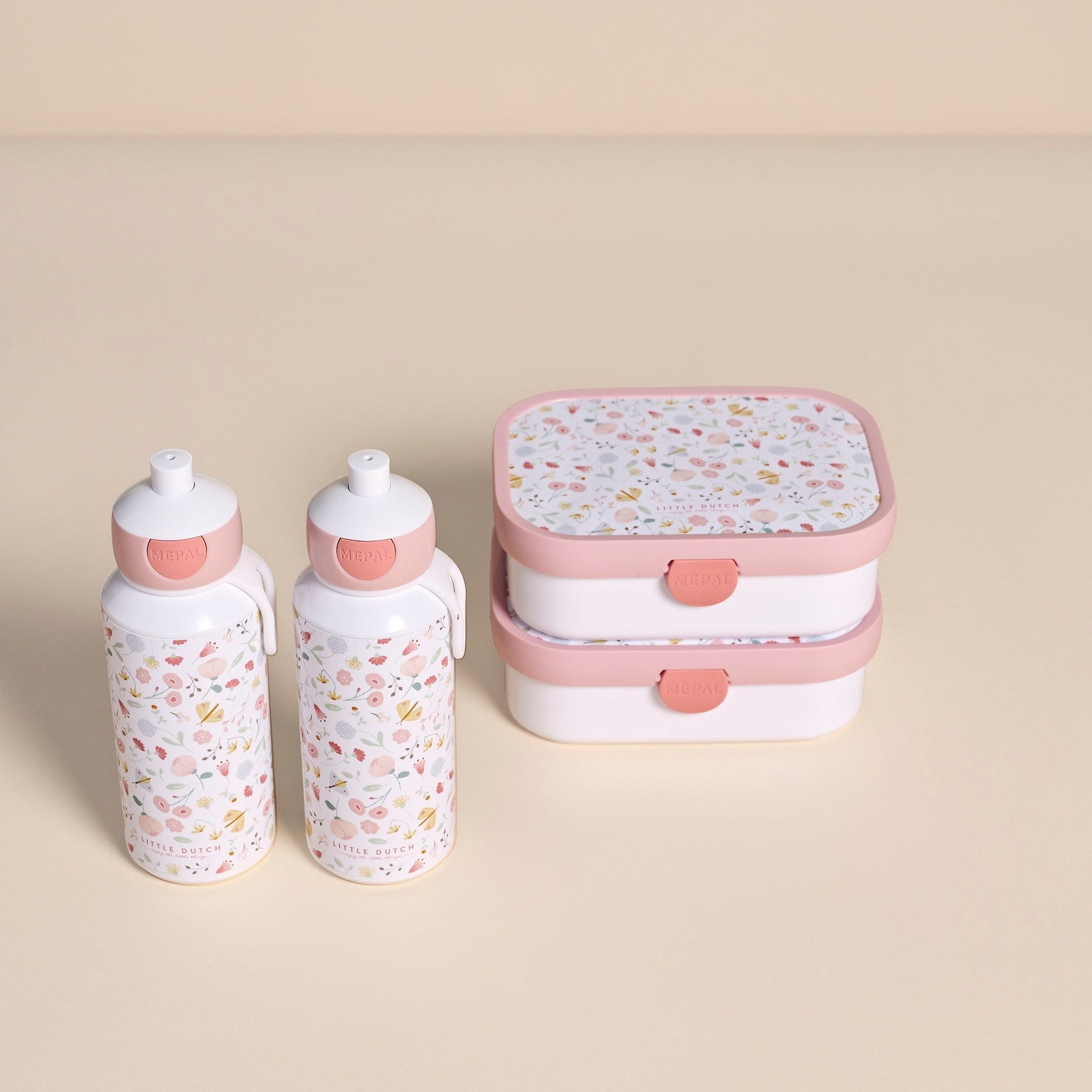 Little Dutch Drinking Bottle - Spring Flowers (Pop Up Lid)