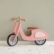Wooden Balance Scooter - Pink