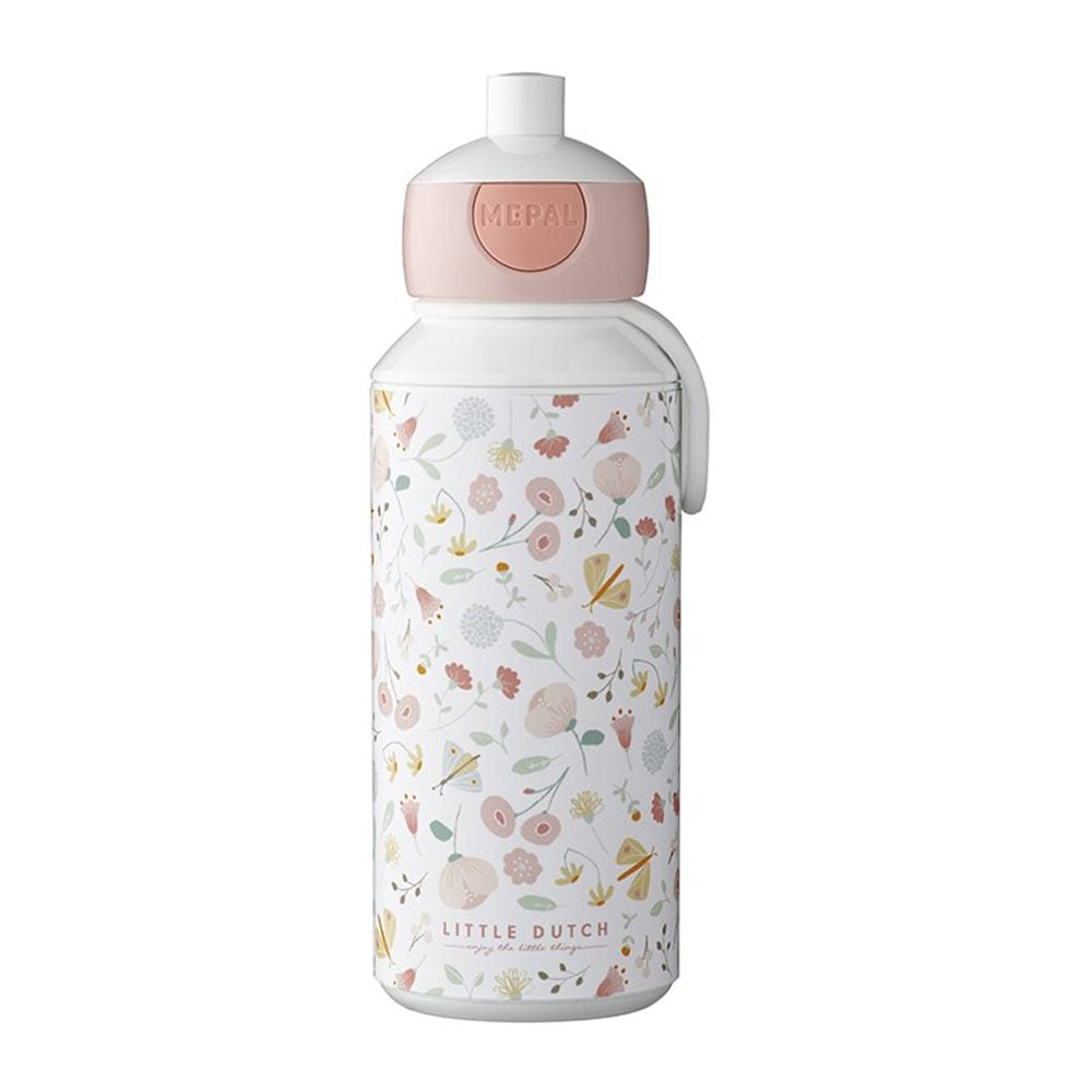 Little Dutch Drinking Bottle - Flowers & Butterflies (Pop Up Lid)