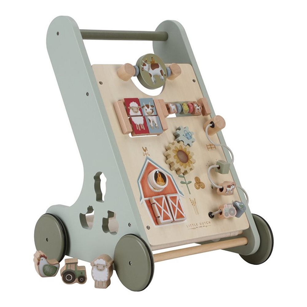 Little Dutch Multi Activity Walker- Little Farm