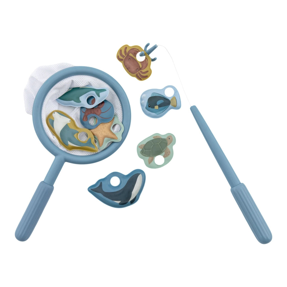 Little Dutch Bath fishing game- Blue