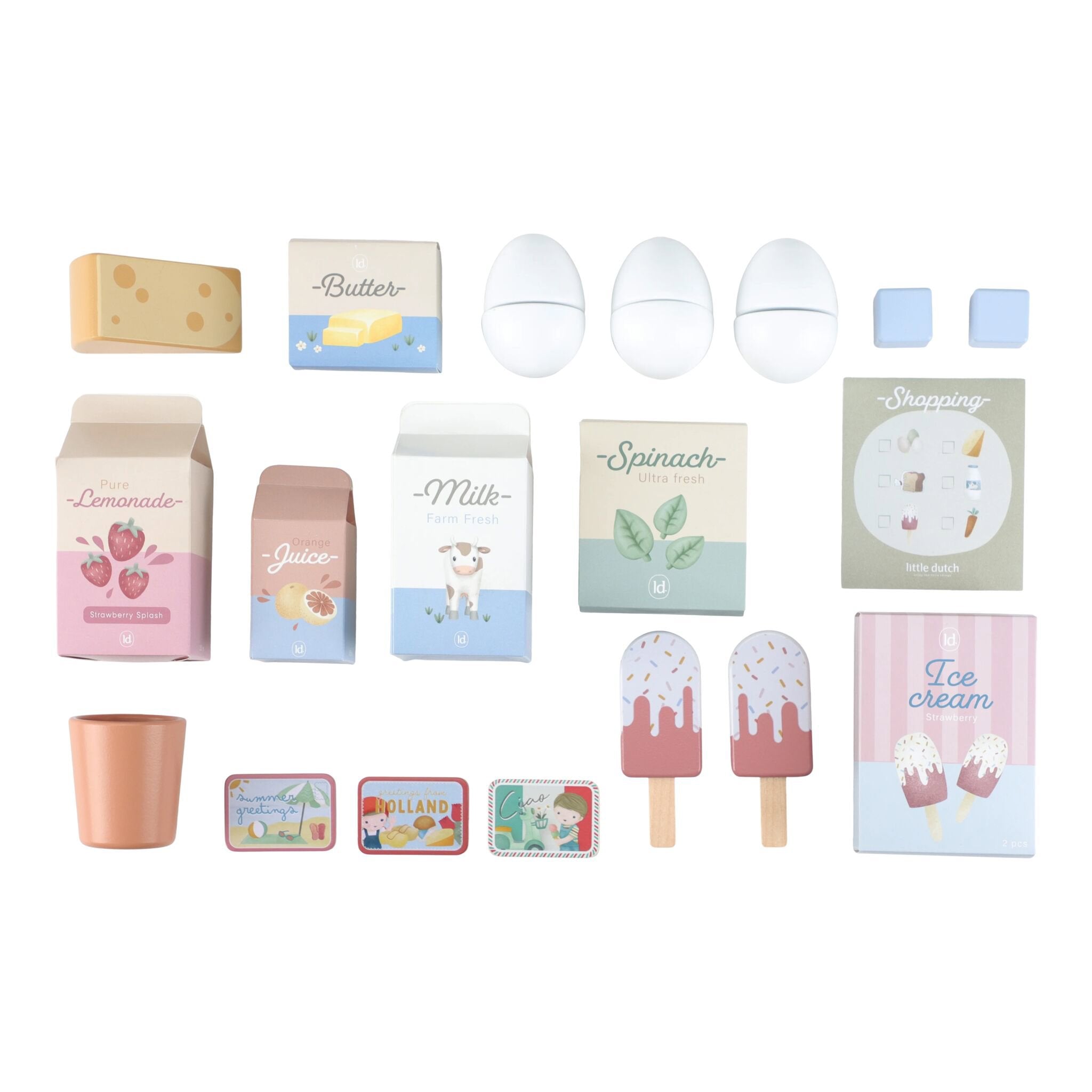 Little Dutch Wooden Fridge- Limited Edition