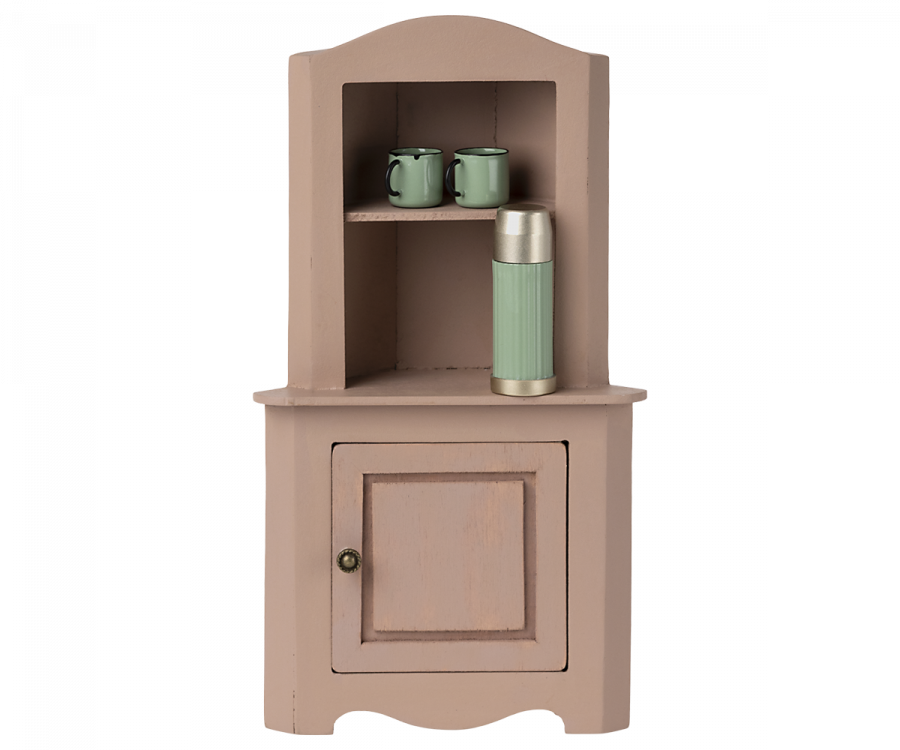 Maileg Miniature corner cabinet - Rose