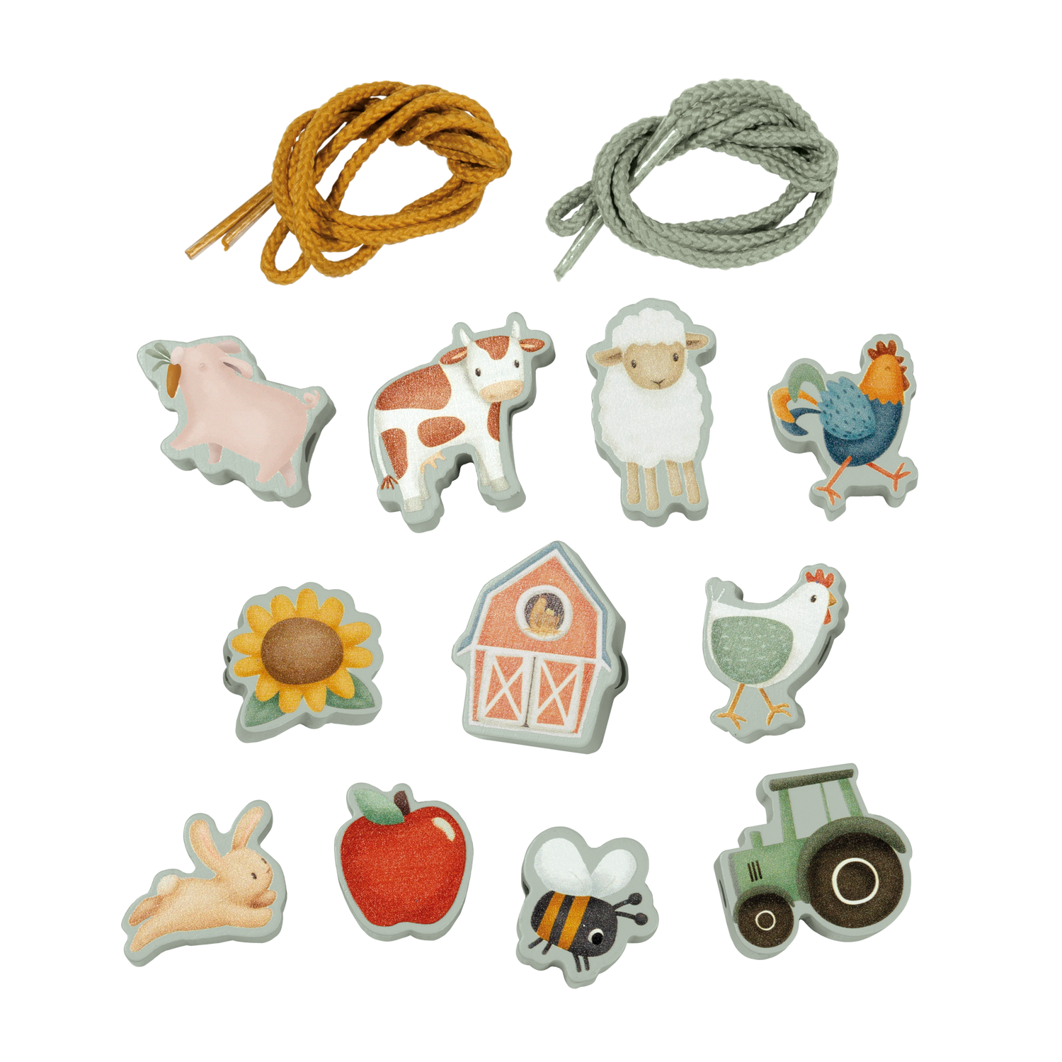 Little Dutch Lacing Beads - Little Farm